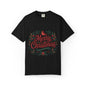 Festive Cardinal Wreath Christmas T-Shirt — Merry Christmas Holiday Tee
