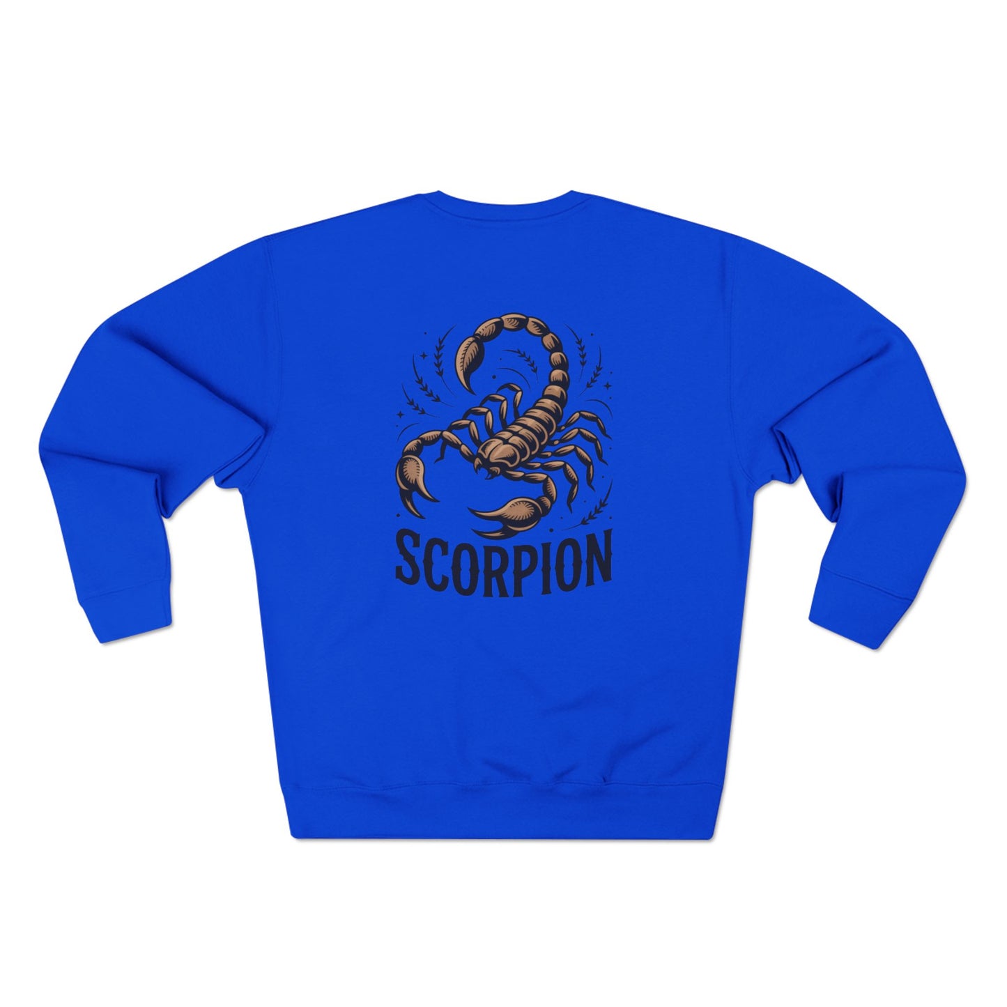 Scorpion Zodiac Crewneck Sweatshirt – Scorpio Astrology Graphic